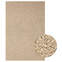 (120 x 170 cm, round) vidaXL Rug Floor Carpet for Indoor and Outdoor Door Mat Kitchen Rug Jute Look