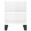 VidaXL (high gloss white, 2 pcs) vidaXL Bedside Cabinet Bed Table Nightstand Side Table Black Engineered Wood 5