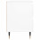 VidaXL (white, 1 pcs) vidaXL Bedside Cabinets Side Table Bedstand 2 pcs Grey Sonoma Engineered Wood 7