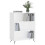 VidaXL (white) vidaXL Bookcase Display Cabinet Sideboard Bookshelf Brown Oak Engineered Wood 3
