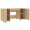VidaXL (sonoma oak) vidaXL Desk Computer Desk Writing Table Office Work Desk White Engineered Wood 5