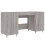 VidaXL (grey sonoma) vidaXL Desk Computer Desk Writing Table Office Work Desk White Engineered Wood 2