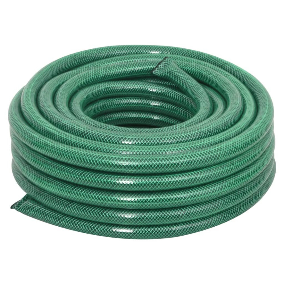 Vidaxl Garden Hose Pool Hose Pipe Reel Swimming Pool Water Hose Pvc Green