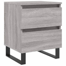vidaXL Nachttisch Grau Sonoma 40x35x50 cm Holzwerkstoff
