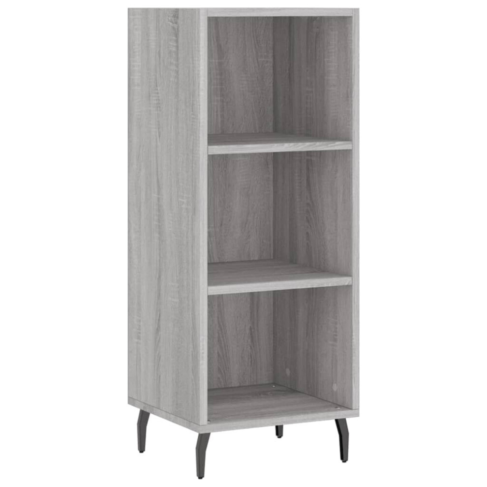 Vidaxl ( Sonoma) Sideboard Highboard Cupboard Side Cabinet Sonoma Engineered Wood Grey