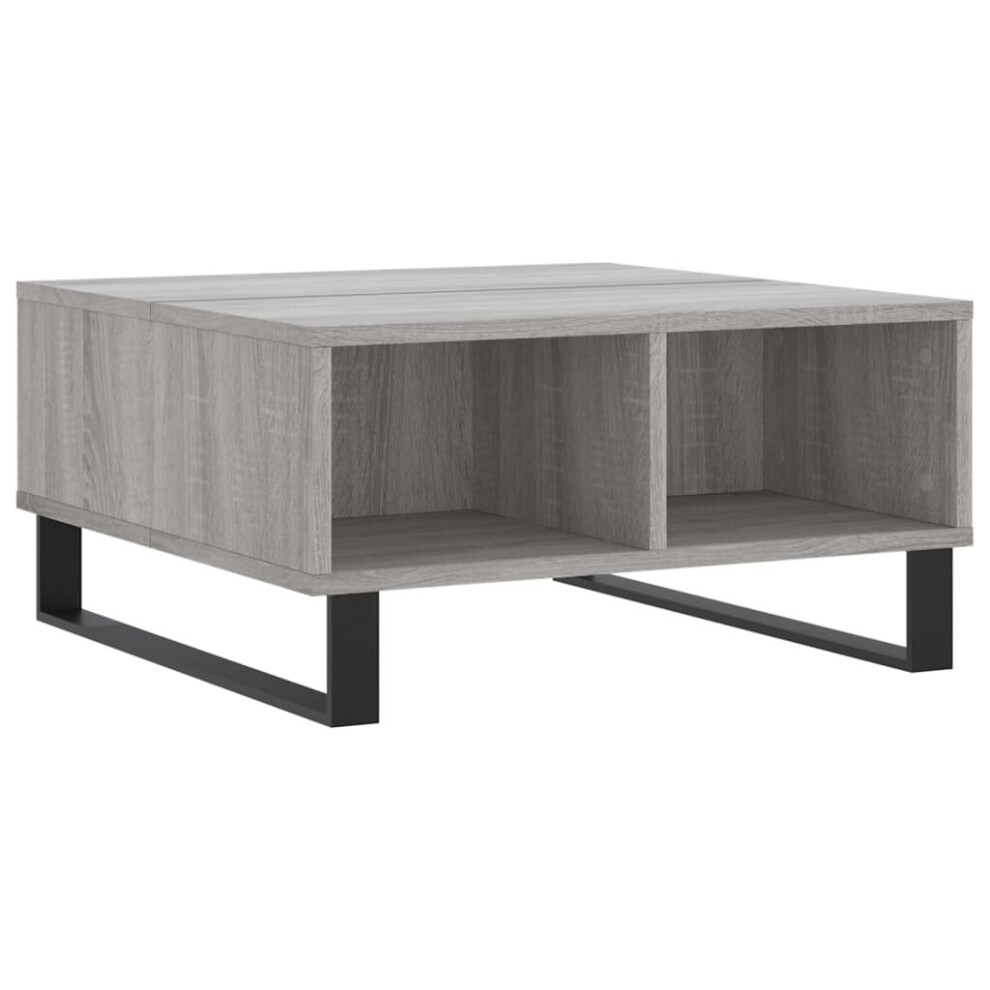 Vidaxl (Grey Sonoma) Coffee Table Living Room Side Table End Table Sonoma Engineered Wood