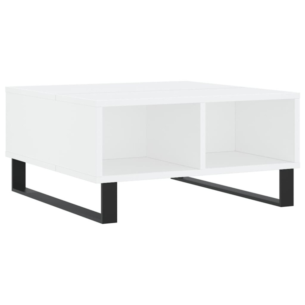Vidaxl (White) Coffee Table Living Room Side Table End Table Sonoma Engineered Wood