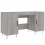 VidaXL (grey sonoma) vidaXL Desk Computer Desk Writing Table Work Table Sonoma Oak Engineered Wood 2