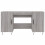 VidaXL (grey sonoma) vidaXL Desk Computer Desk Writing Table Work Table Sonoma Oak Engineered Wood 6