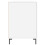 VidaXL (high gloss white) vidaXL Desk Computer Desk Writing Table Work Table Smoked Oak Engineered Wood 7