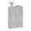 VidaXL (concrete grey) vidaXL Highboard Sideboard Storage Cabinet High Gloss White Engineered Wood 3
