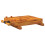 VidaXL vidaXL Workbench Tabletop Workstation Pro Work Top with Vice Solid Wood Acacia 4