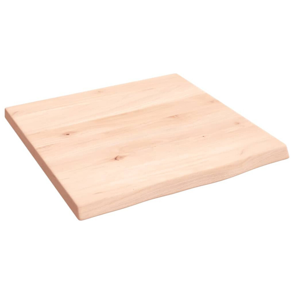 Vidaxl (, 40 X 40 X 2 Cm) Wall Shelf Wooden Floating Shelf Display Shelf Treated Solid Wood Oak Brown