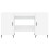 VidaXL (white) vidaXL Desk Computer Desk Writing Table Office Work Desk White Engineered Wood 3