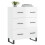 VidaXL vidaXL Sideboard Storage Cabinet Cupboard High Gloss White Engineered Wood 3