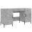 VidaXL (concrete grey) vidaXL Desk Computer Desk Writing Table Work Table Sonoma Oak Engineered Wood 1