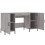 VidaXL (grey sonoma) vidaXL Desk Computer Desk Writing Table Work Table Sonoma Oak Engineered Wood 5