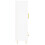 VidaXL (white) vidaXL Highboard Sideboard Storage Cabinet High Gloss White Engineered Wood 7