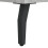 VidaXL (concrete grey) vidaXL Desk Computer Desk Writing Table Office Work Desk White Engineered Wood 3