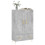 VidaXL (concrete grey) vidaXL Highboard Sideboard Storage Cabinet High Gloss White Engineered Wood 3
