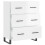 VidaXL vidaXL Sideboard Storage Cabinet Cupboard High Gloss White Engineered Wood 6
