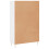 VidaXL (white) vidaXL Highboard Sideboard Storage Cabinet High Gloss White Engineered Wood 8