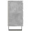 VidaXL (concrete grey, 2 pcs) vidaXL Bedside Cabinets Bedside Table Nightstand 2 pcs Black Engineered Wood 7