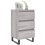 VidaXL (grey sonoma, 2 pcs) vidaXL Bedside Cabinets Bedside Table Nightstand 2 pcs Black Engineered Wood 3