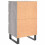 VidaXL (grey sonoma, 2 pcs) vidaXL Bedside Cabinets Bedside Table Nightstand 2 pcs Black Engineered Wood 8