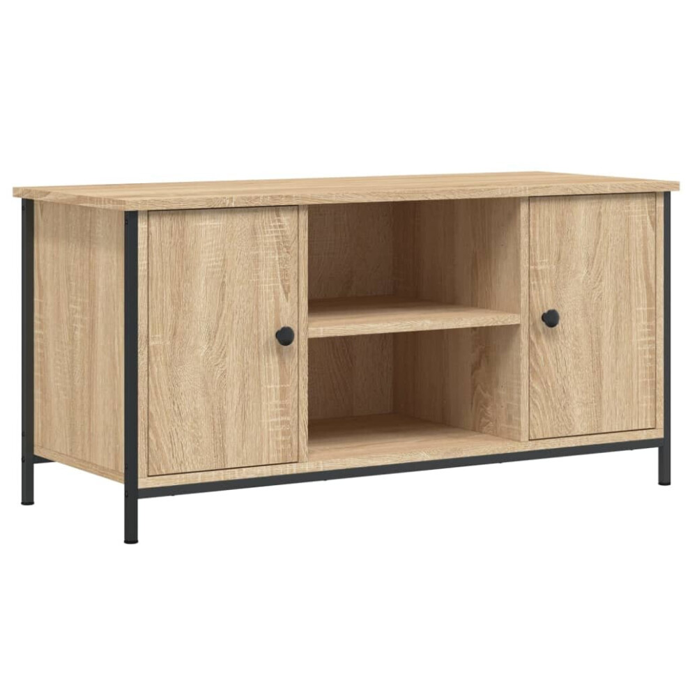 (sonoma oak) vidaXL TV Cabinet Side Cabinet Sideboard Cupboard Sonoma Oak Engineered Wood