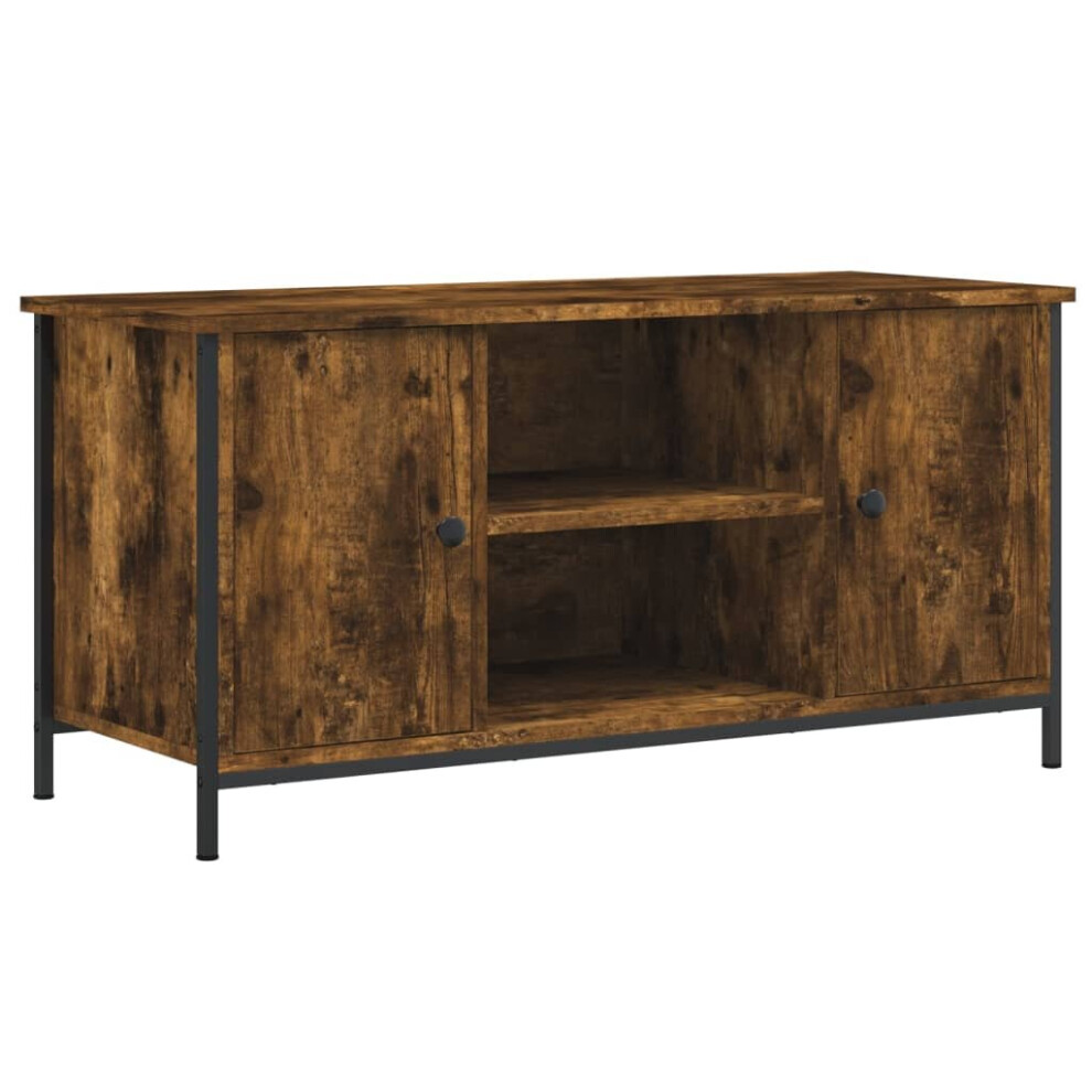 (smoked oak) vidaXL TV Cabinet Side Cabinet Sideboard Cupboard Sonoma Oak Engineered Wood