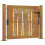 VidaXL vidaXL Gartentor 100x75 cm Cortenstahl Bambus-Design 1