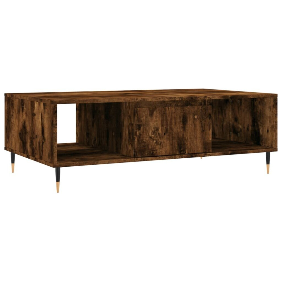 (smoked oak) vidaXL Coffee Table Side Table End Table Sofa Table Brown Oak Engineered Wood-image-OPC-PC7QS66-NEW