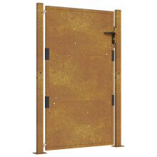 vidaXL Gartentor 100x125 cm Cortenstahl