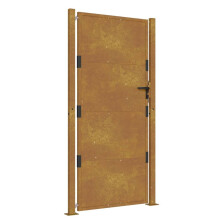 vidaXL Gartentor 100x175 cm Cortenstahl