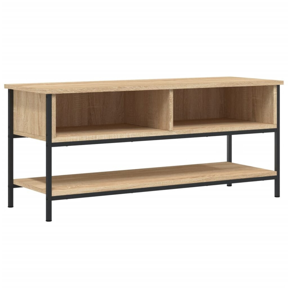 Vidaxl (Sonoma Oak) Tv Cabinet Tv Console Sideboard Media Console Engineered Wood Black