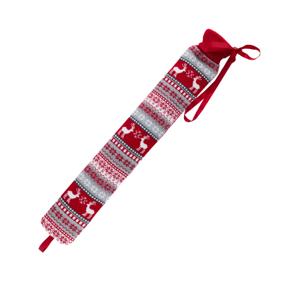 2L Extra Long Hot Water Bottle with Soft Removable Cover