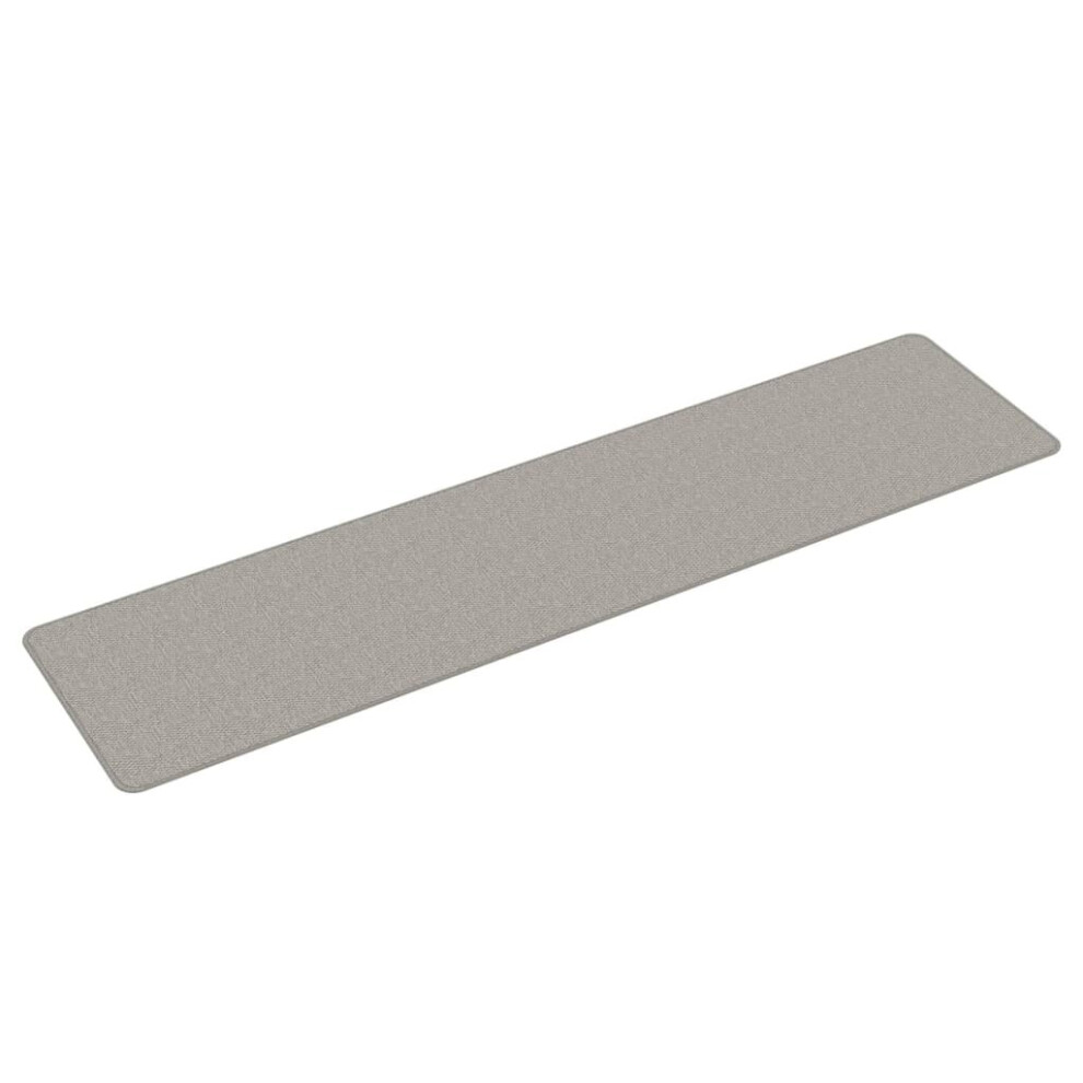 (taupe, 50 x 200 cm) vidaXL Carpet Runner Floor Mat Hallway Runner Rug Floor Carpet Sisal Look