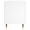 VidaXL (white, 1 pcs) vidaXL Bedside Cabinets Bedside Table Nightstand 2 pcs Black Engineered Wood 7