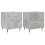 VidaXL (concrete grey, 2 pcs) vidaXL Bedside Cabinets Bedside Table Nightstand 2 pcs Black Engineered Wood 2