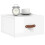 VidaXL (high gloss white, 2 pcs) vidaXL Wall-mounted Bedside Cabinets Side Cabinet Bedside Table Nightstand 3