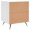 VidaXL (white, 2 pcs) vidaXL Bedside Cabinets Bedside Table Nightstand 2 pcs Black Engineered Wood 9