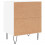 VidaXL (white, 2 pcs) vidaXL Bedside Cabinets Bedside Table 2 pcs High Gloss White Engineered Wood 8