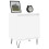 VidaXL (white, 2 pcs) vidaXL Bedside Cabinets Bedside Table 2 pcs High Gloss White Engineered Wood 3