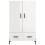 VidaXL (high gloss white) vidaXL Highboard Sideboard Cupboard Side Cabinet Grey Sonoma Engineered Wood 6
