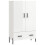 VidaXL (high gloss white) vidaXL Highboard Sideboard Cupboard Side Cabinet Grey Sonoma Engineered Wood 2