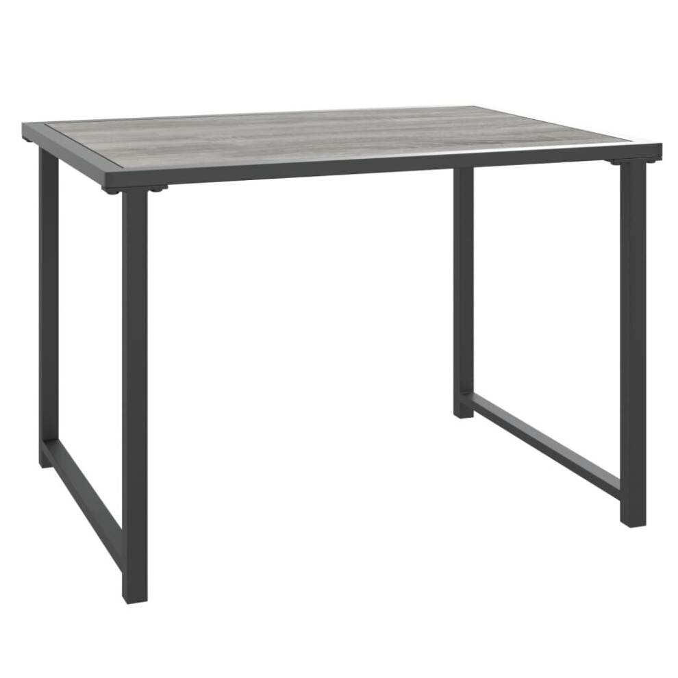 vidaXL Garden Table Coffee Table Dining Table Side Table Anthracite Steel