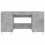 VidaXL (concrete grey) vidaXL Desk Computer Desk Writing Table Office Work Desk Black Engineered Wood 6