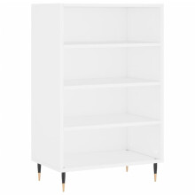 (white) vidaXL Highboard Sideboard Storage Side Cabinet Home Cupboard Engineered Wood