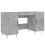 VidaXL (concrete grey) vidaXL Desk Computer Desk Writing Table Work Table Sonoma Oak Engineered Wood 1